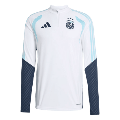 Argentinië Joggingpak met rit Set(top+broek) 2026 White football shirt