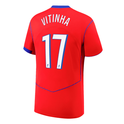 VITINHA #17 Heren PSG Derde Voetbalshirt 2025/26 - extra