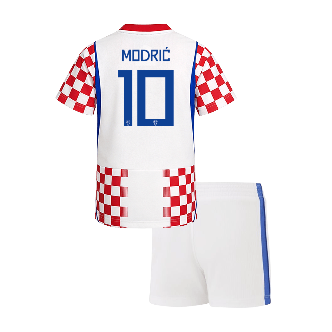 MODRIĆ #10 Kinder Kroatië thuistenue WK Voetbal 2026