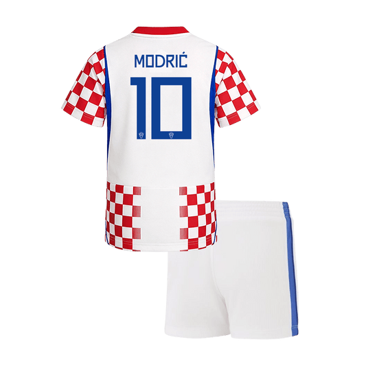 MODRIĆ #10 Kinder Kroatië thuistenue WK Voetbal 2026