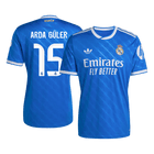 ARDA GÜLER #15 Heren Real Madrid derdeshirt 2025/26