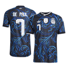 DE PAUL #7 Argentinië Spelersversie uitshirt WK Voetbal 2026 - slim fit