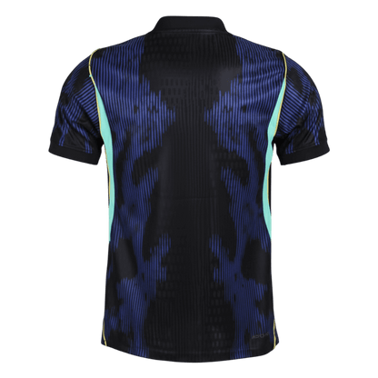 Brazilië Uit Spelersversie Voetbalshirt 2026 - Slim Fit - detail