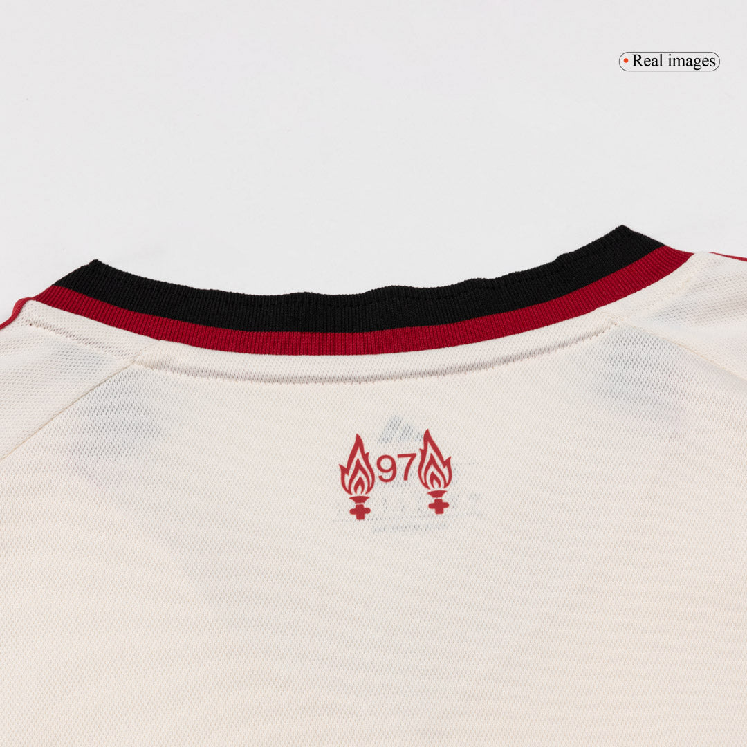 SZOBOSZLAI #8 Heren Liverpool Uit Voetbalshirt 2025/26 - achterkant