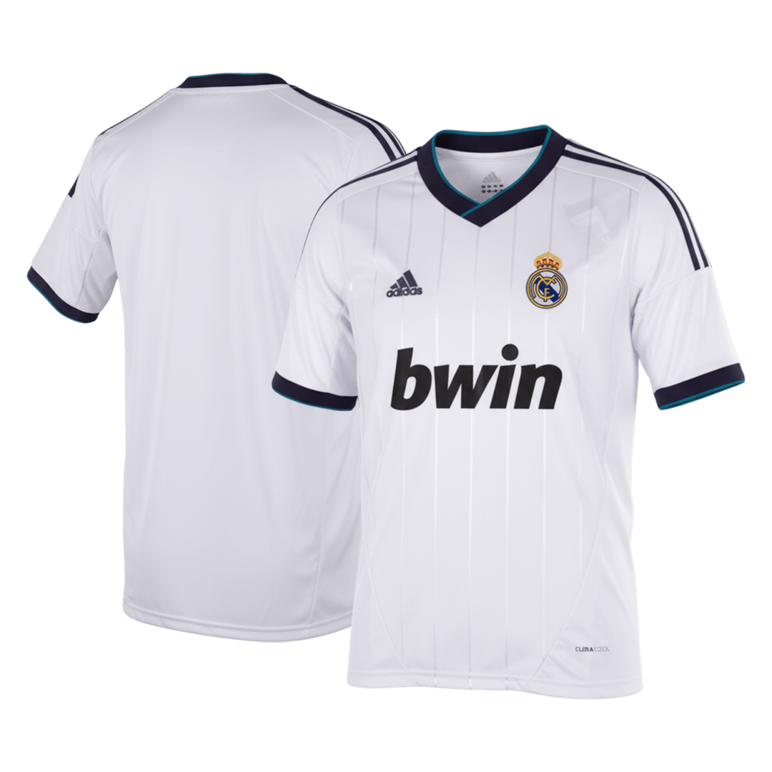 Retro Real Madrid Thuis Voetbalshirt 2012/13 - detail