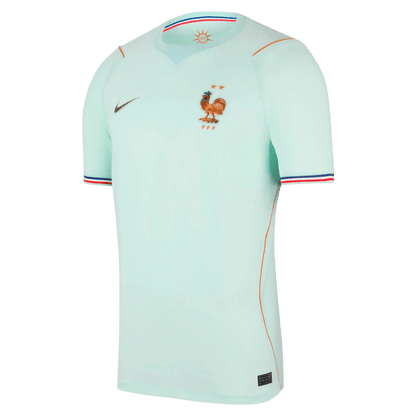 Heren Frankrijk Uit Voetbalshirt WK Voetbal 2026 - achterkant