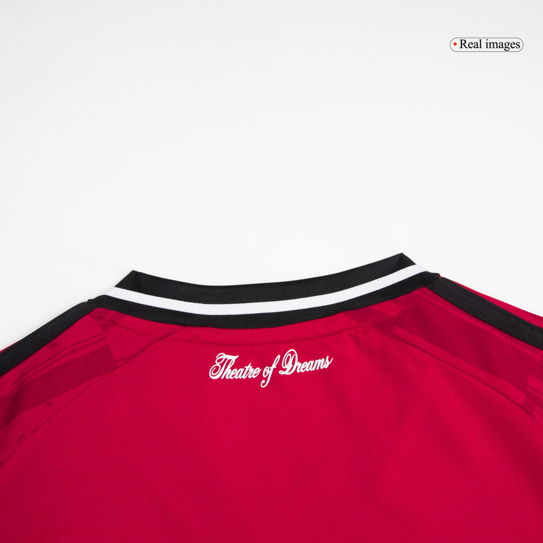 ŠEŠKO #30 Heren Manchester United Thuis Voetbalshirt 2025/26 [PREMIUM] - achterkant