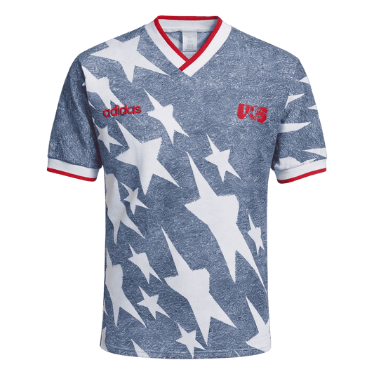Retro Verenigde Staten Uit Voetbalshirt 1994 - voorkant