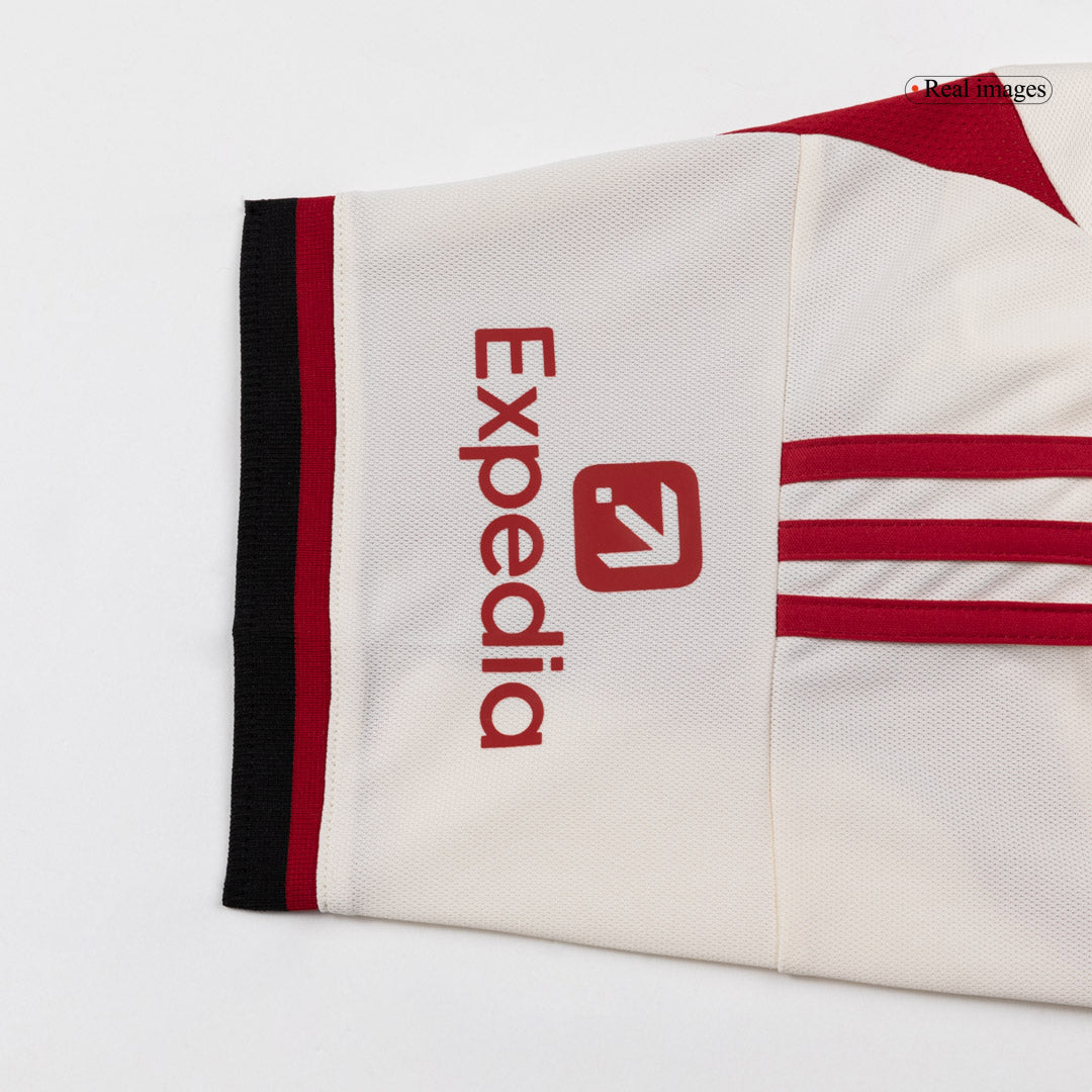 Heren Liverpool Uit Voetbalshirt 2025/26 - detail