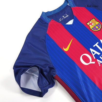MESSI #10 Retro Barcelona thuisshirt 2016/17