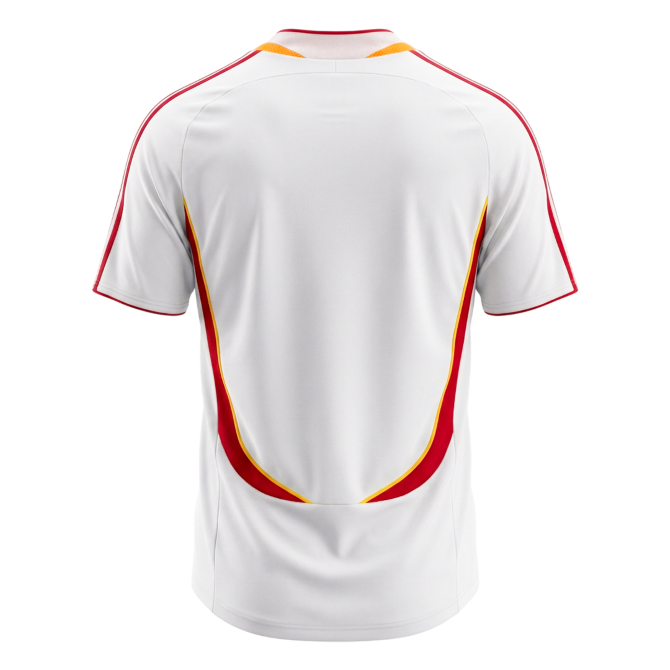 Retro Spanje Uit Voetbalshirt 2006 - achterkant