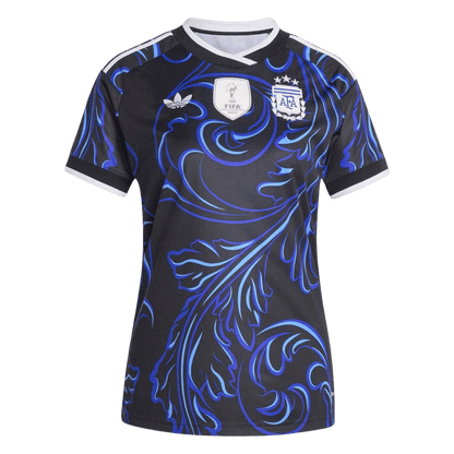 Dames Argentinië Uit Voetbalshirt 2026 - voorkant
