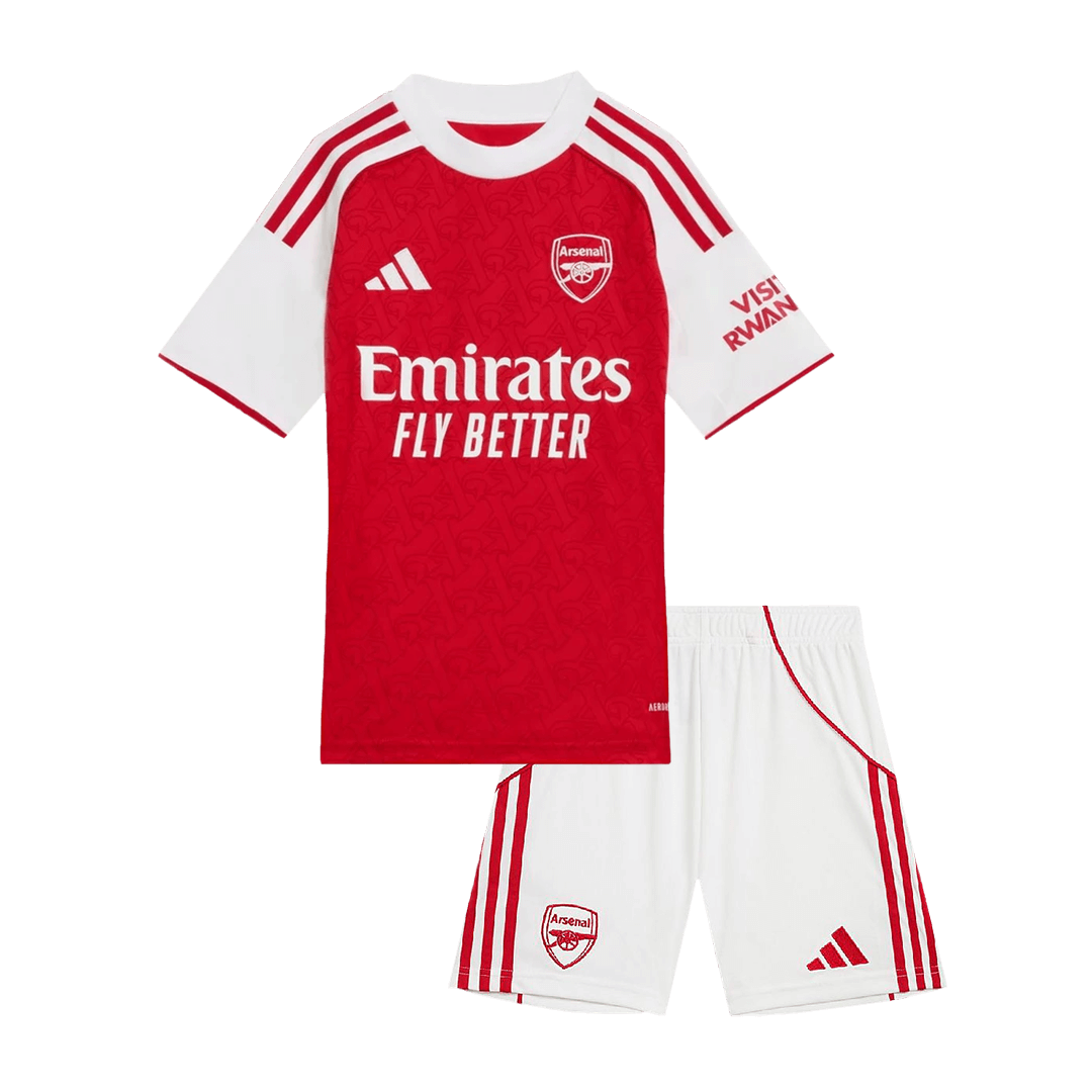 Kinder Arsenal Thuis Tenue 2025/26 - voorkant
