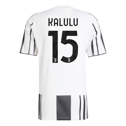 KALULU #15 Heren Juventus Thuis Voetbalshirt 2025/26 - zijkant
