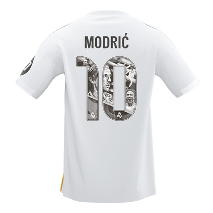MODRIĆ Special #10 Heren Real Madrid Thuis Voetbalshirt 2025/26 [PREMIUM] - achterkant