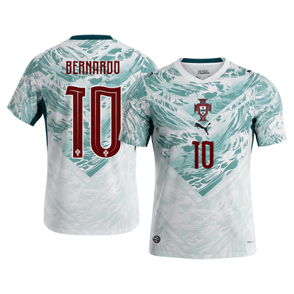 BERNARDO #10 Heren Portugal uitshirt WK Voetbal 2026