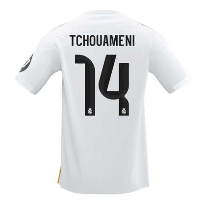 TCHOUAMENI #14 Heren Real Madrid Thuis Voetbalshirt 2025/26 [PREMIUM] - extra