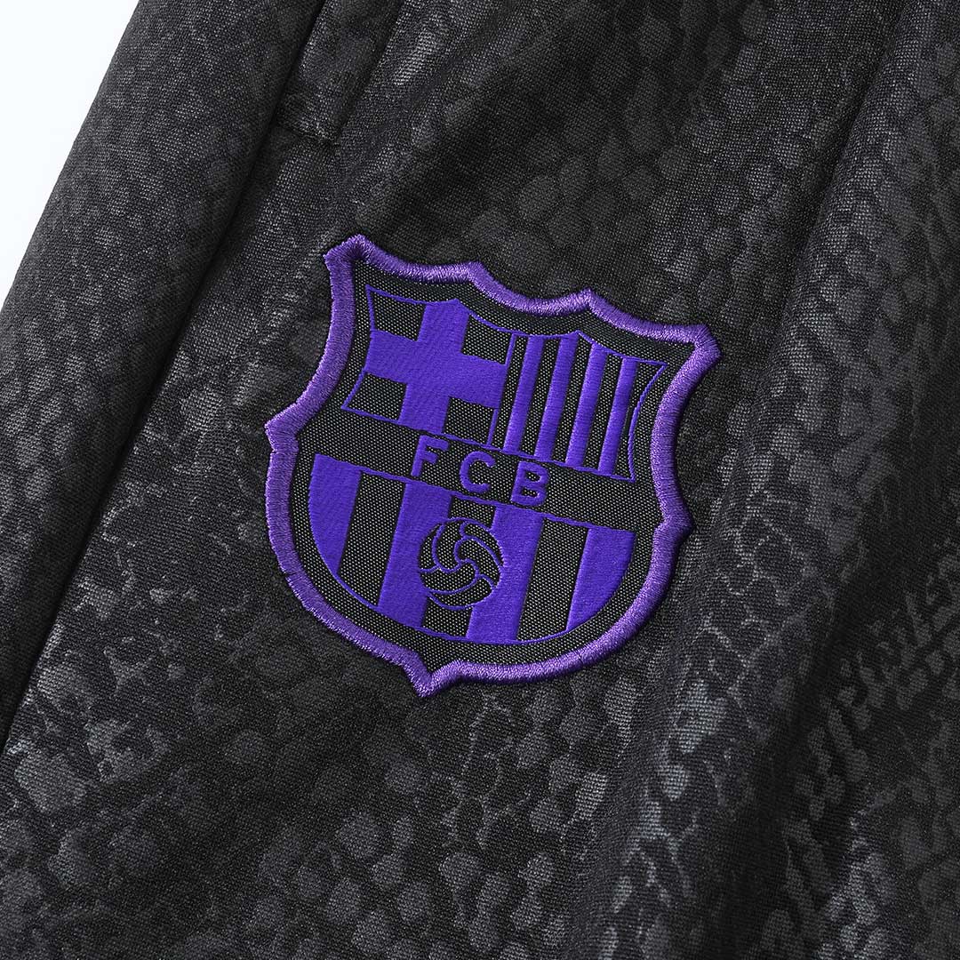 Barcelona Joggingpak met rit Set(top+broek) 2025/26 Black - foto 10