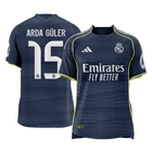 ARDA GÜLER #15 Real Madrid Spelersversie uitshirt 2025/26 - slim fit [PREMIUM]