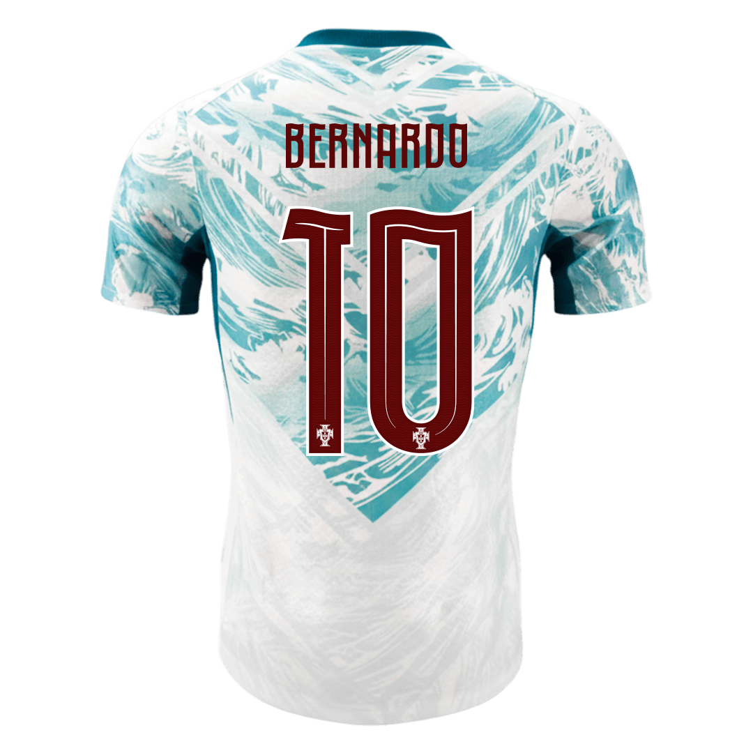 BERNARDO #10 Portugal Spelersversie uitshirt WK Voetbal 2026 - slim fit