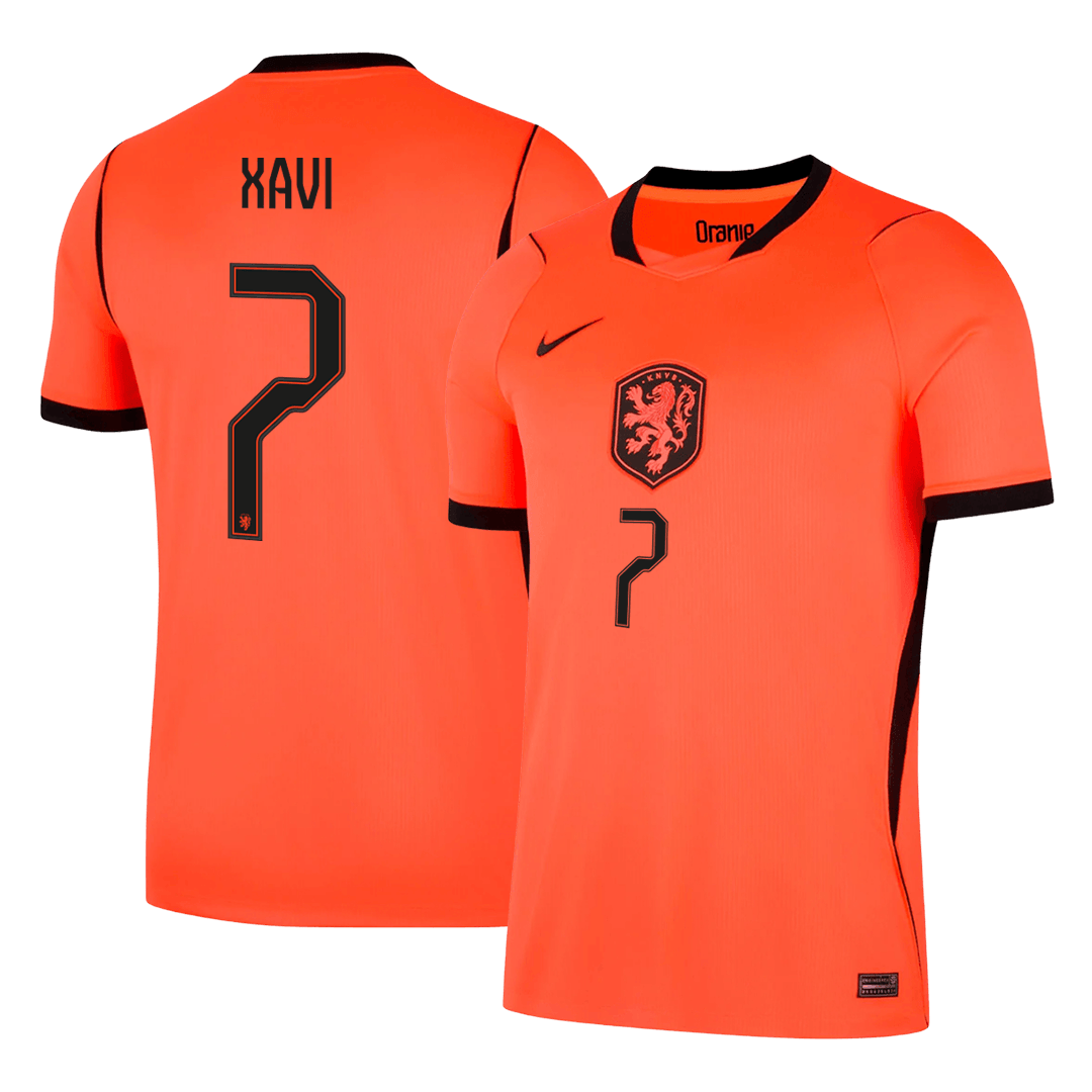 XAVI #7 Heren Nederland thuisshirt WK Voetbal 2026