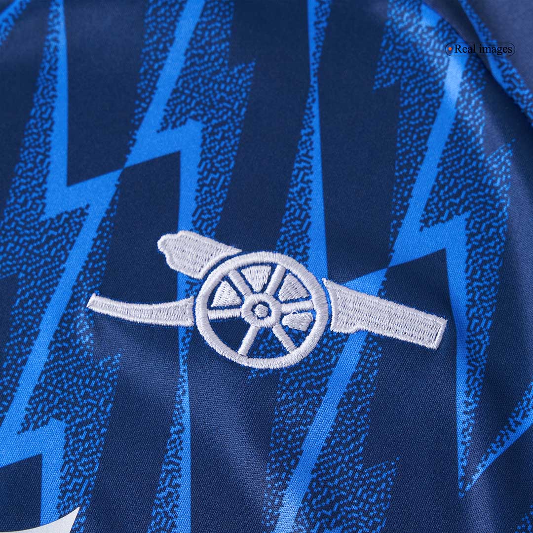 ØDEGAARD #8 Heren Arsenal Uit Voetbalshirt 2025/26 - zijkant