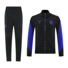 Barcelona Thuis Trainingsjack Set(Jas+Broek) 2025/26 Black&Purple