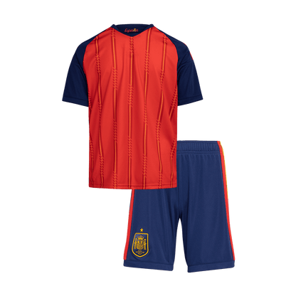 Kinder Spanje Thuis Tenue 2026 - achterkant