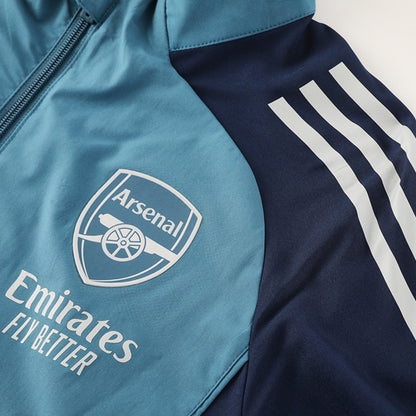 Arsenal Windjack 2025/26 Blue - achterkant