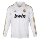 Maillot de football rétro Real Madrid domicile manches longues 2011/12