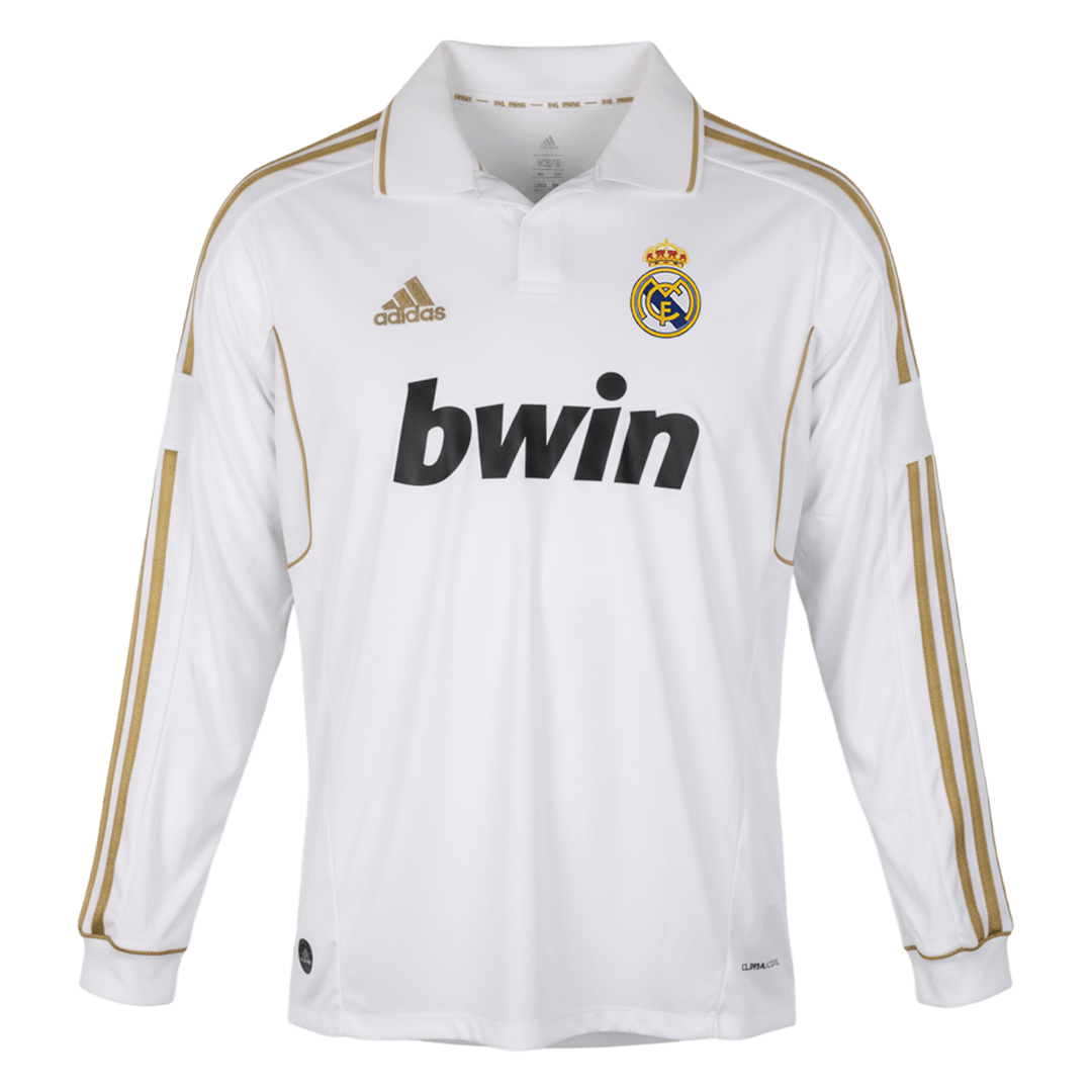 Retro Real Madrid Thuis Lange Mouwen Voetbalshirt 2011/12 2025/26