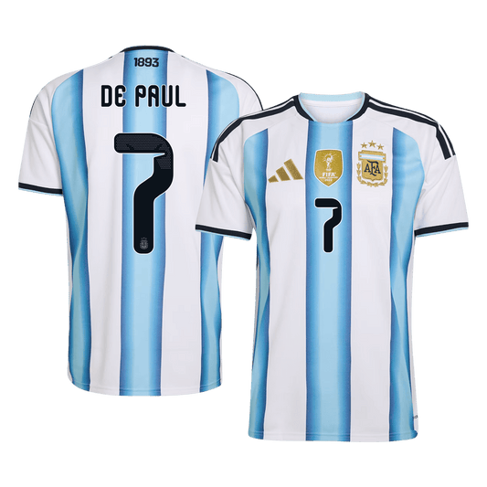 DE PAUL #7 Heren Argentinië thuisshirt 2026 [PREMIUM]