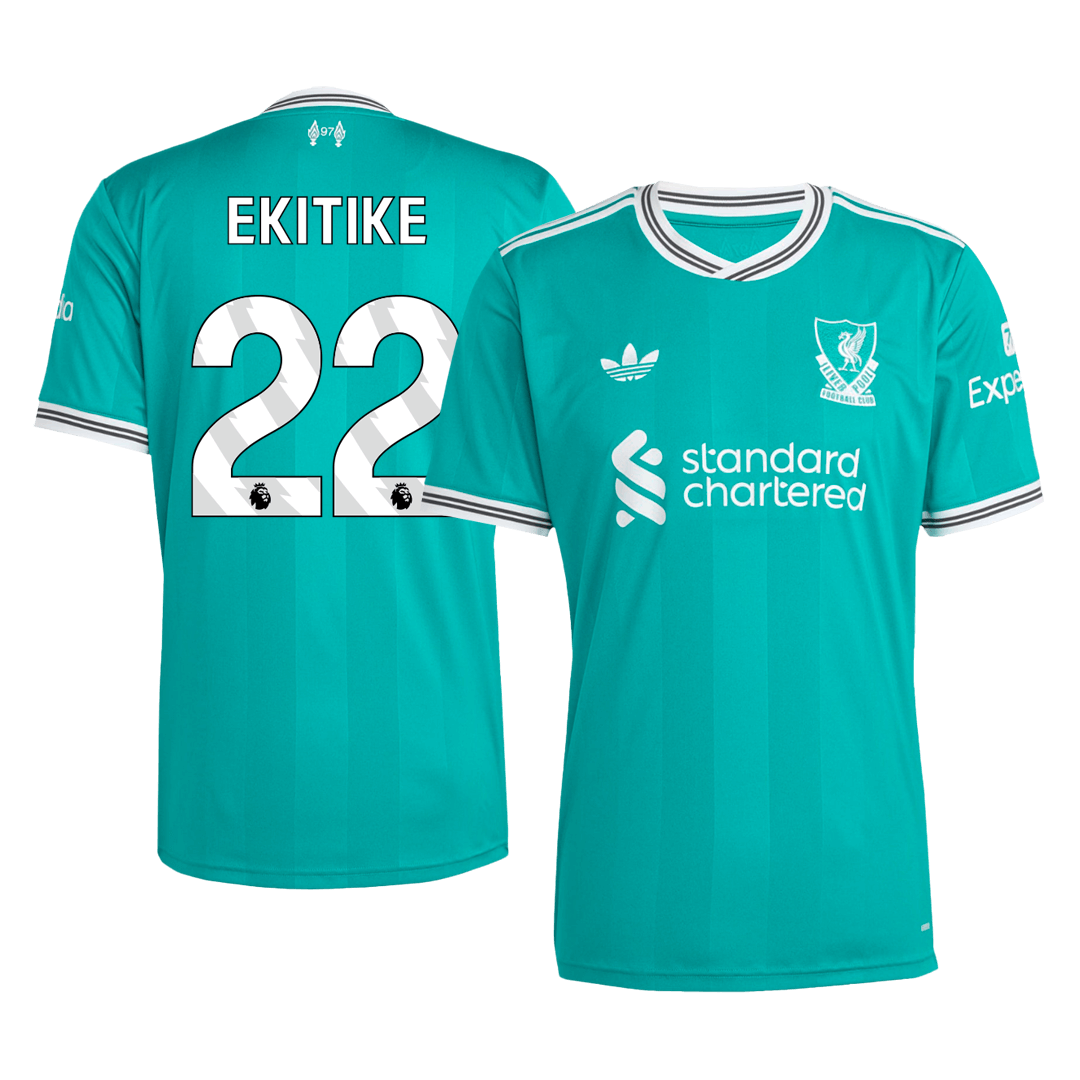 EKITIKE #22 Heren Liverpool Derde Voetbalshirt 2025/26 - detail