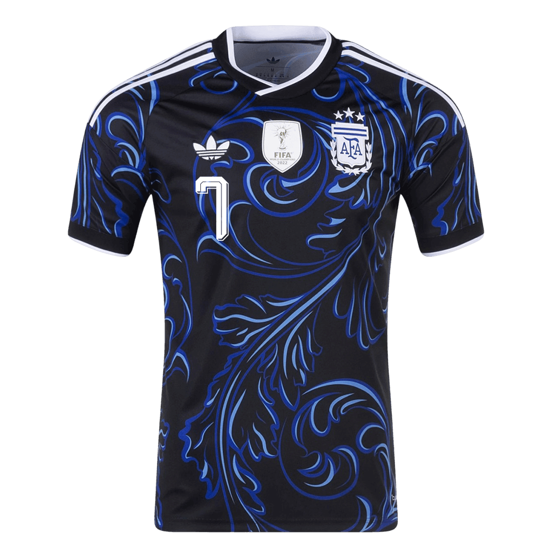 DE PAUL #7 Heren Argentinië uitshirt WK Voetbal 2026