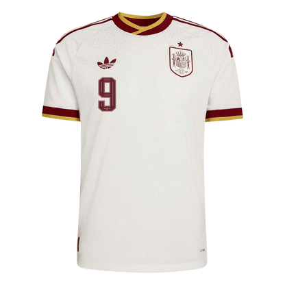 GAVI #9 Spanje Spelersversie uitshirt WK Voetbal 2026 - slim fit