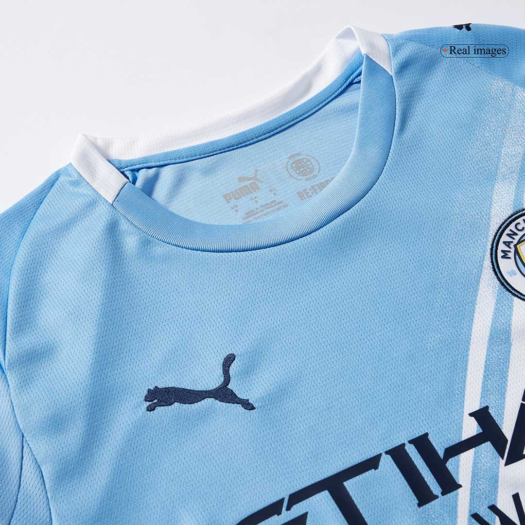 Heren Manchester City Thuis Lange Mouwen Voetbalshirt 2025/26 - foto 10