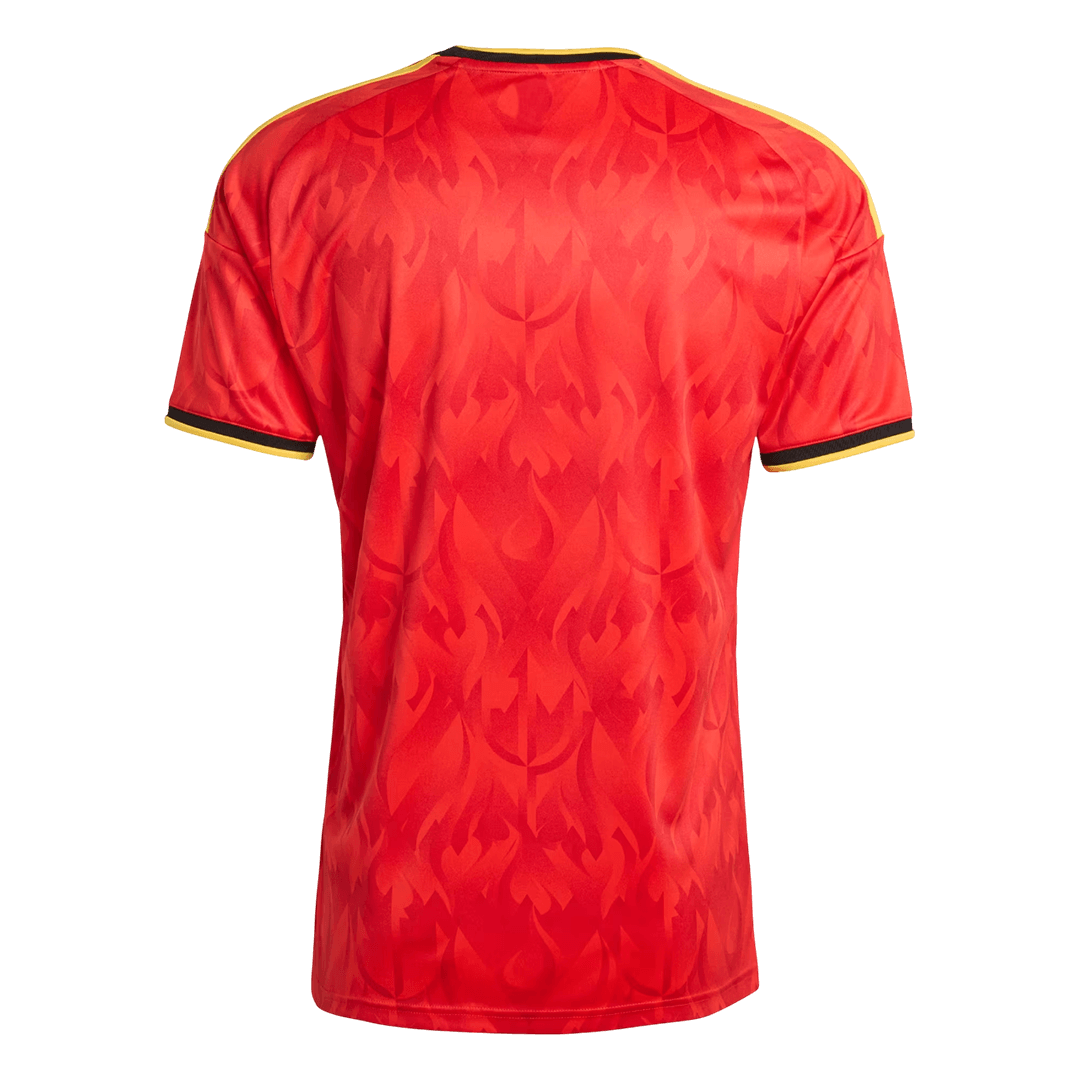 Heren België Thuis Voetbalshirt WK Voetbal 2026 - achterkant