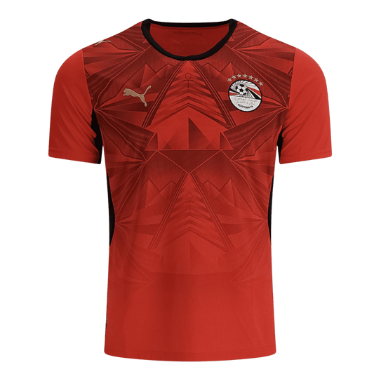 Heren Egypte Thuis Voetbalshirt WK Voetbal 2026 - voorkant