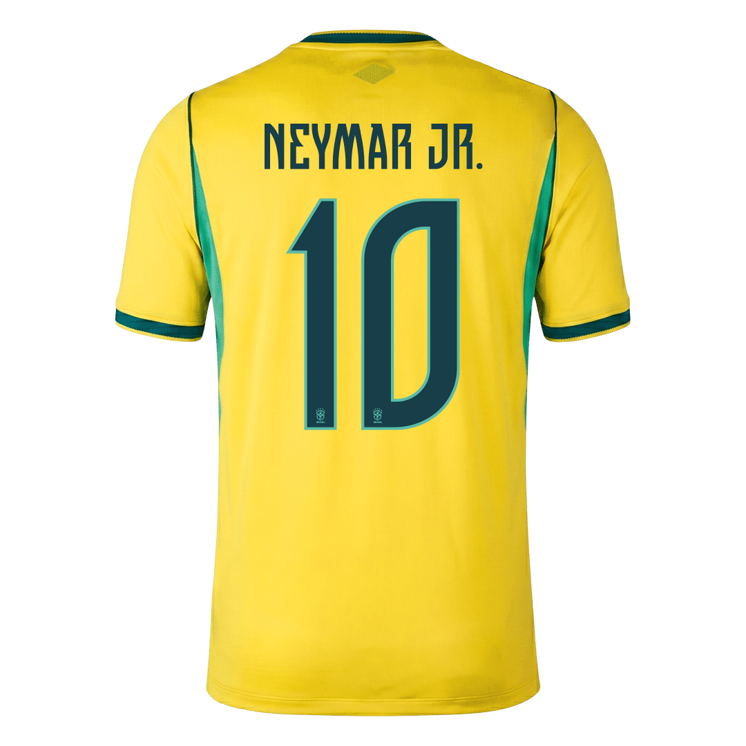 NEYMAR JR. #10 Heren Brazilië thuisshirt WK Voetbal 2026