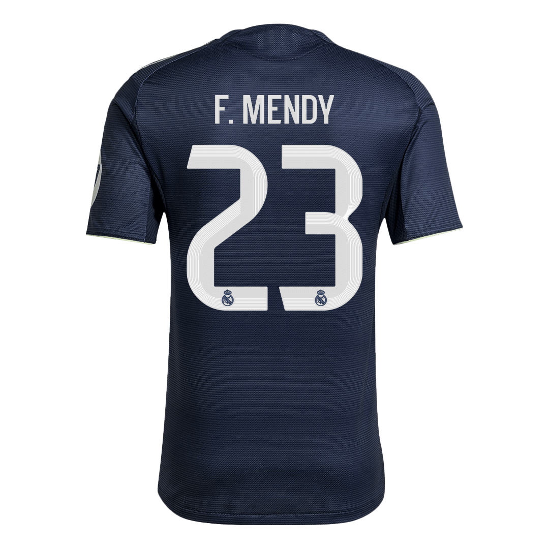 F.MENDY #23 Real Madrid Uit Spelersversie Voetbalshirt 2025/26 - Slim Fit - foto 11
