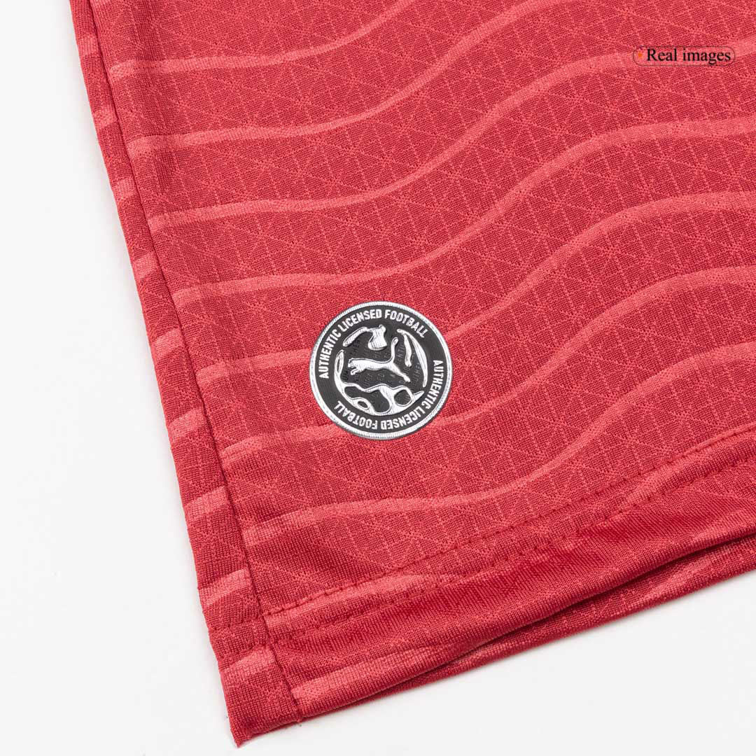 B.FERNANDES #8 Portugal Thuis Spelersversie Voetbalshirt 2026 - Slim Fit - detail
