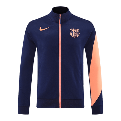 Barcelona Trainingsjack 2025/26 Navy&Orange football shirt