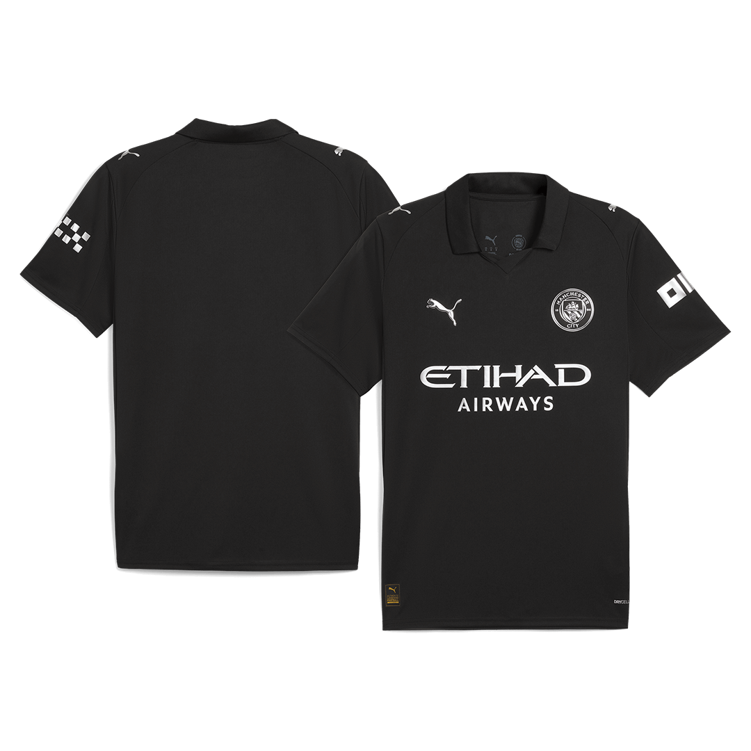 Heren Manchester City Uit Voetbalshirt 2025/26 - extra