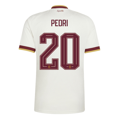 PEDRI #20 Heren Spanje uitshirt WK Voetbal 2026