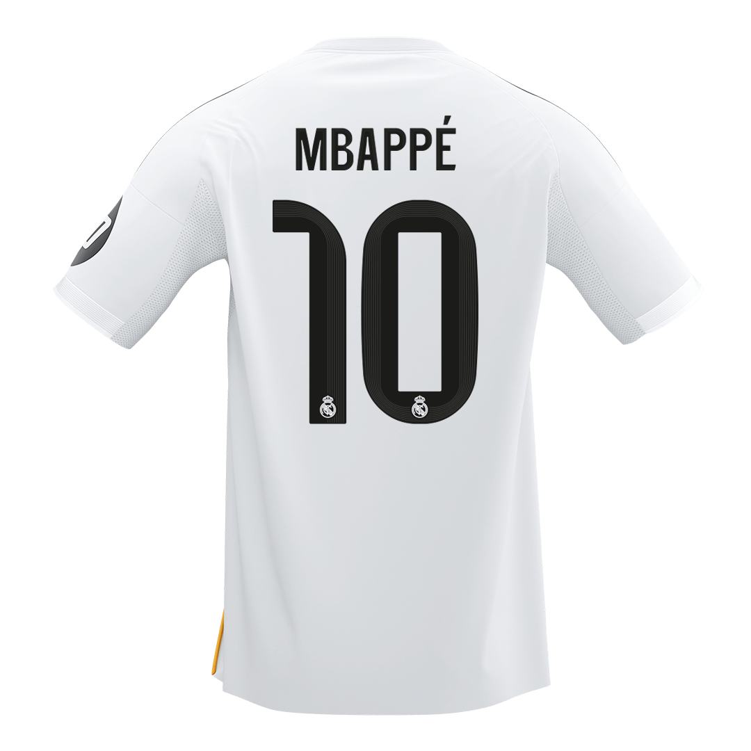 MBAPPé #10 Heren Real Madrid Thuis Voetbalshirt 2025/26 [PREMIUM] - extra