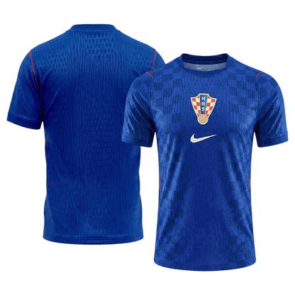 Kroatië Uit Spelersversie Voetbalshirt WK Voetbal 2026 - Slim Fit - zijkant