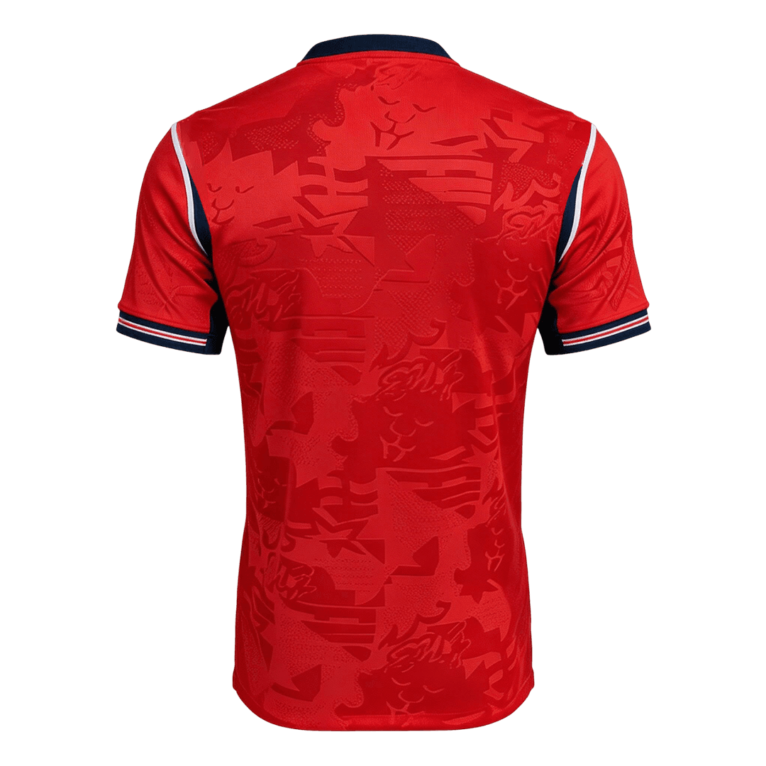 Engeland Uit Spelersversie Voetbalshirt WK Voetbal 2026 - Slim Fit - detail