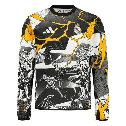 Heren Real Madrid Lange Mouwen Voetbalshirt 2025/26