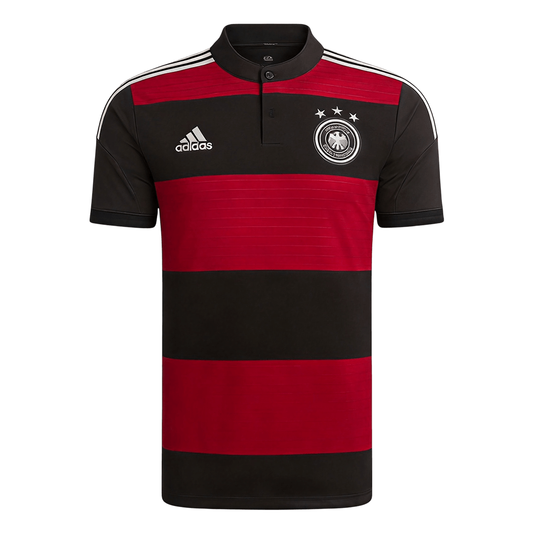 Retro Duitsland Uit Voetbalshirt 2014 - voorkant