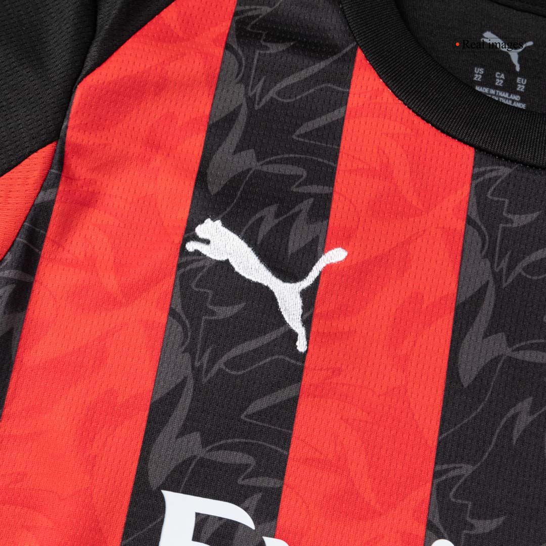 Kinder AC Milan Thuis Tenue 2025/26 - extra